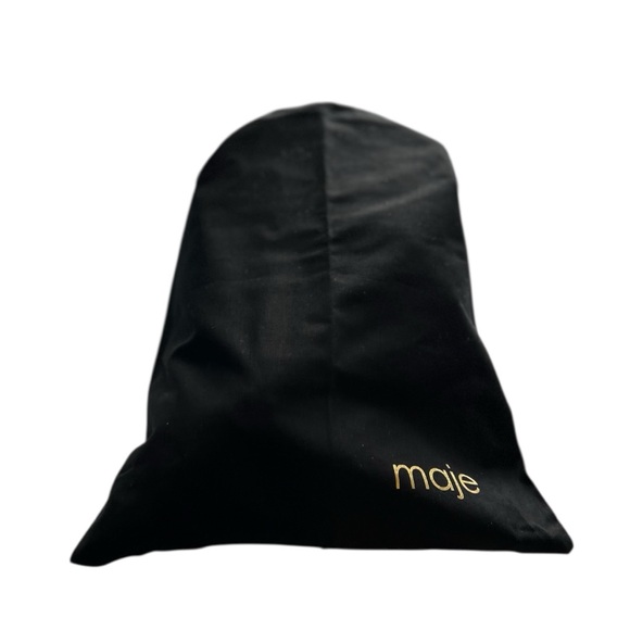 MAJE Paris Studded Block Heel Suede Sandals Heels - Picture 11 of 15